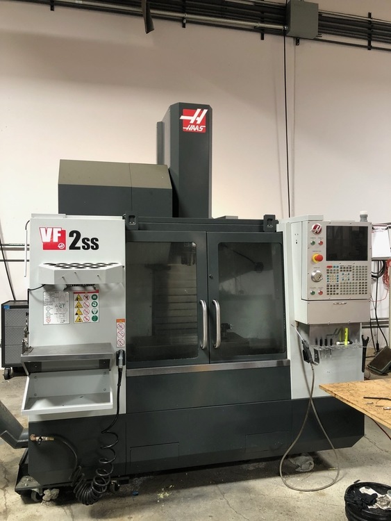 Haas VF-2SS, Machine ID: 8734